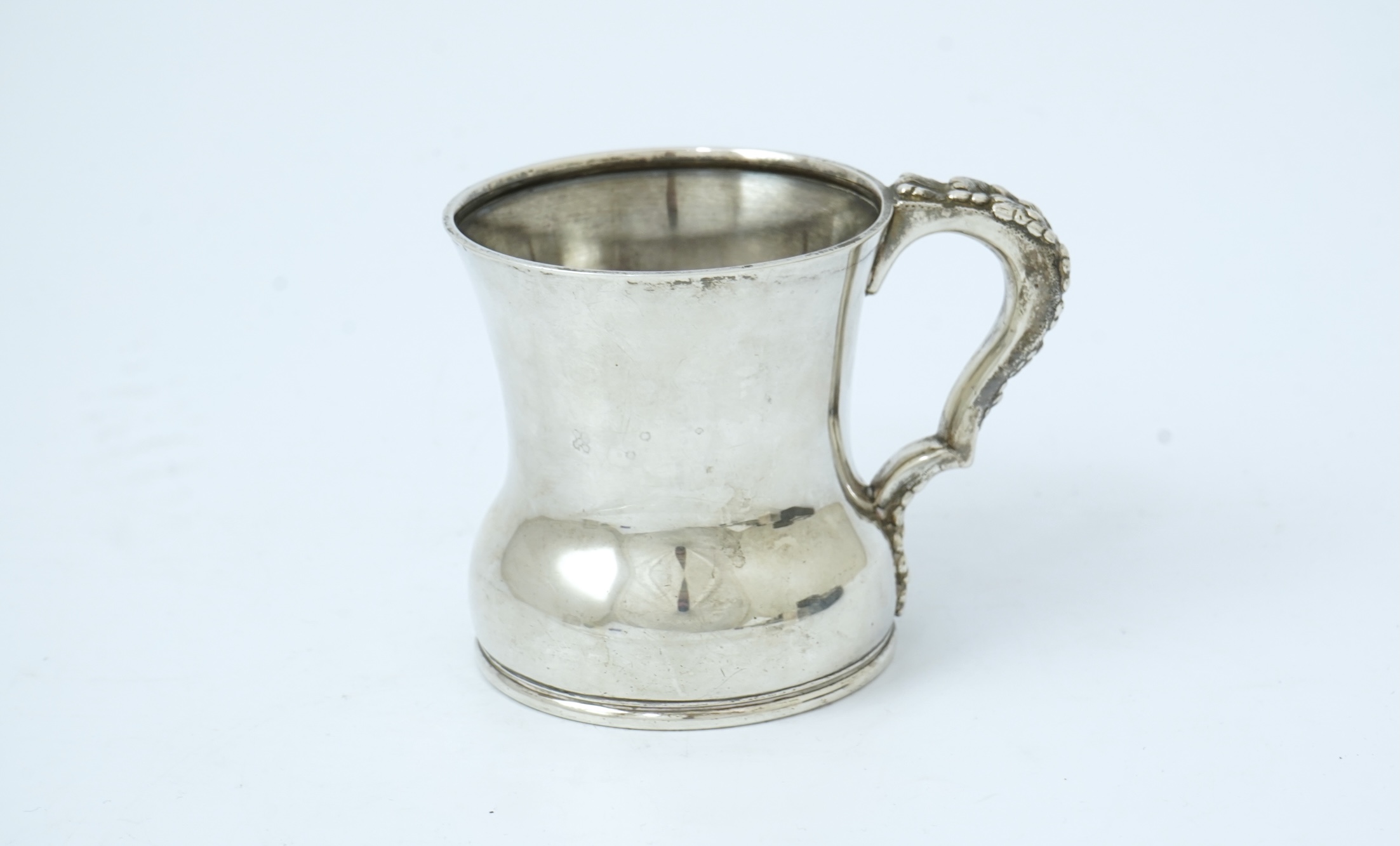 A late 19th century Tiffany & Co sterling mug